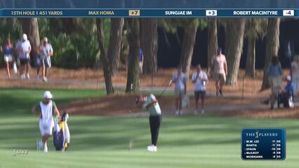Max Homa | Round 2 | 15th hole | Shot 2 | 2025 THE PLAYERS