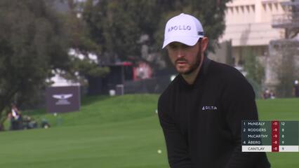 Patrick Cantlay | Round 4 | 10th hole | Shot 3 | 2025 Genesis