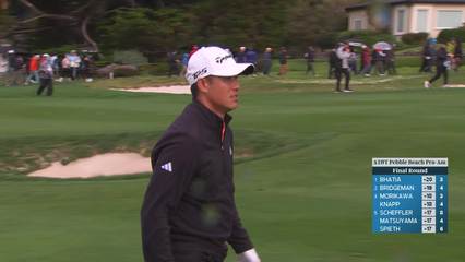 Collin Morikawa | Round 4 | 4th hole | Shot 2 | 2026 AT&T Pebble Beach
