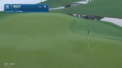 Kevin Roy | Round 2 | 15th hole | Shot 1 | 2025 Houston Open