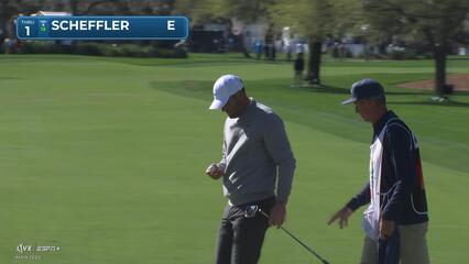 Scottie Scheffler | Round 1 | 1st hole | Shot 4 | 2025 Arnold Palmer