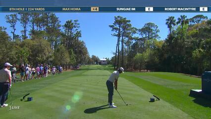 Max Homa | Round 1 | 8th hole | Shot 1 | 2025 THE PLAYERS