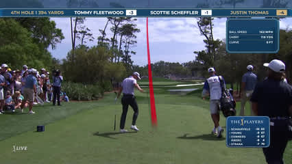 Justin Thomas | Round 2 | 4th hole | Shot 1 | 2026 THE PLAYERS