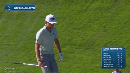 Rasmus Neergaard-Petersen | Round 3 | 13th hole | Shot 3 | 2026 Farmers