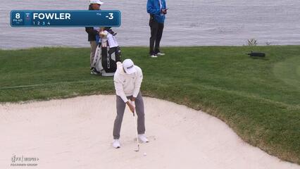 Rickie Fowler | Round 1 | 8th hole | Shot 3 | 2025 AT&T Pebble Beach