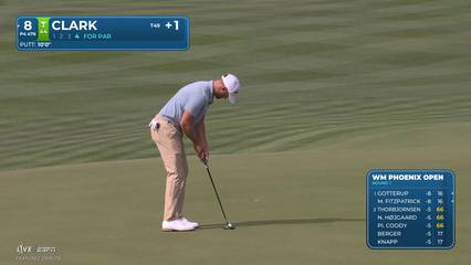 Wyndham Clark | Round 1 | 8th hole | Shot 5 | 2026 WM Phoenix Open