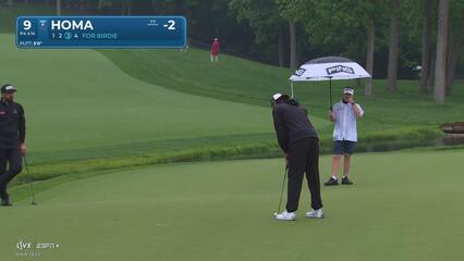 Max Homa | Round 2 | 9th hole | Shot 3 | 2025 the Memorial