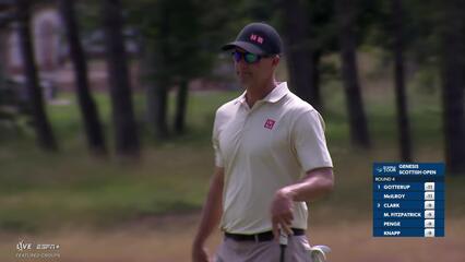 Adam Scott | Round 4 | 4th hole | Shot 4 | 2025 Genesis Scottish Open
