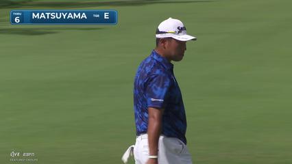 Hideki Matsuyama | Round 1 | 6th hole | Shot 4 | 2026 Sony Open