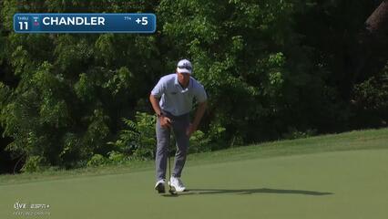 Will Chandler | Round 4 | 11th hole | Shot 5 | 2025 Charles Schwab