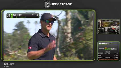 Adam Scott | Round 4 | 10th hole | Shot 3 | 2026 The Genesis