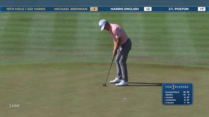 Michael Brennan | Round 2 | 16th hole | Shot 5 | 2026 THE PLAYERS
