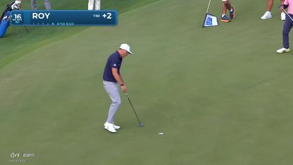 Kevin Roy | Round 1 | 16th hole | Shot 5 | 2026 The American Express