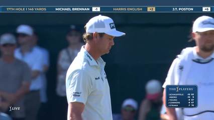 Harris English | Round 2 | 17th hole | Shot 3 | 2026 THE PLAYERS