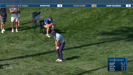 Doug Ghim | Round 2 | 5th hole | Shot 3 | 2025 THE PLAYERS