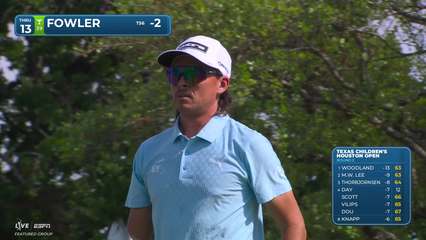 Rickie Fowler | Round 2 | 13th hole | Shot 4 | 2026 Texas Children's