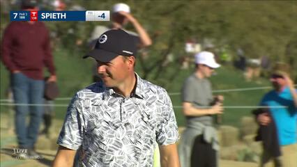 Jordan Spieth | 2023 WM Phoenix Open | Round 2 | 7th hole | Shot 3