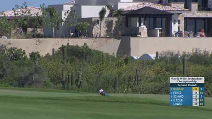 Nick Dunlap | Round 2 | 15th hole | Shot 2 | 2025 World Wide Technology