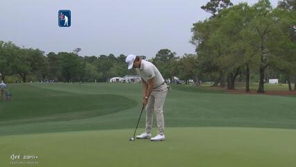 Min Woo Lee | Round 1 | 8th hole | Shot 5 | 2025 Houston Open