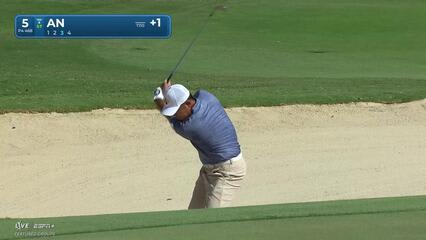 Byeong Hun An | Round 2 | 5th hole | Shot 3 | 2025 Sony Open