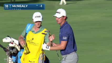 Maverick McNealy | Round 1 | 18th hole | Shot 3 | 2025 Sony Open