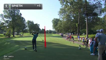 Jordan Spieth | Round 1 | 5th hole | Shot 1 | 2025 FedEx St. Jude