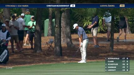 Ludvig Aberg | 2024 THE PLAYERS | Round 4 | 11th hole | Shot 2