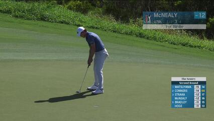 Maverick McNealy | Round 2 | 17th hole | Shot 3 | 2025 The Sentry