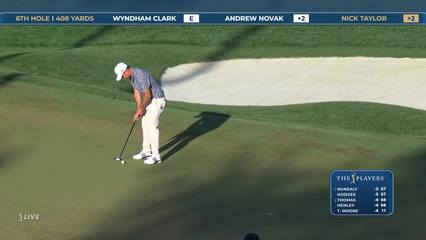 Nick Taylor | Round 1 | 6th hole | Shot 4 | 2026 THE PLAYERS