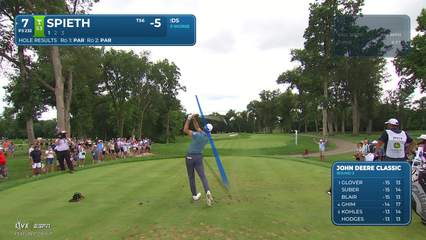Jordan Spieth | Round 3 | 7th hole | Shot 1 | 2026 John Deere