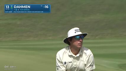 Joel Dahmen | Round 4 | 13th hole | Shot 3 | 2025 Mexico Open