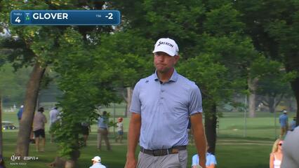 Lucas Glover | Round 3 | 4th hole | Shot 3 | 2025 Charles Schwab