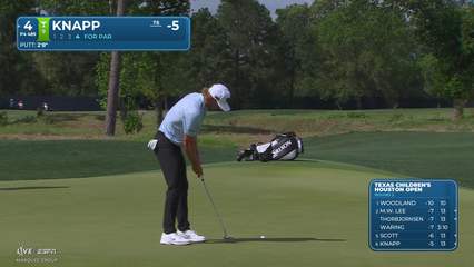 Jake Knapp | Round 2 | 4th hole | Shot 4 | 2026 Texas Children's