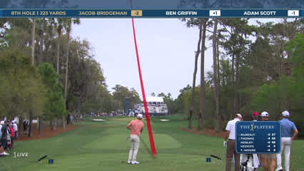 Jacob Bridgeman | Round 1 | 8th hole | Shot 1 | 2026 THE PLAYERS