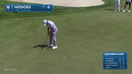Lee Hodges | Round 2 | 16th hole | Shot 2 | 2025 John Deere