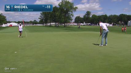 Matthew Riedel | Round 3 | 16th hole | Shot 3 | 2025 Rocket Classic