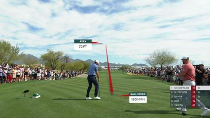 Scottie Scheffler | 2023 WM Phoenix Open | Round 4 | 9th hole | Shot 1