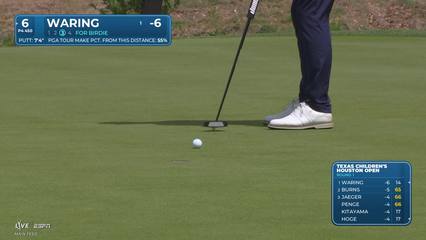 Paul Waring | Round 1 | 6th hole | Shot 3 | 2026 Texas Children's