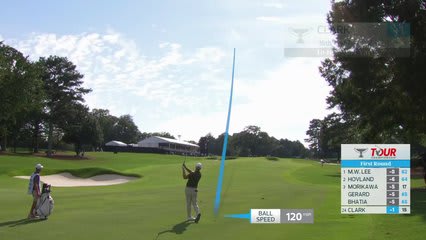 Wyndham Clark | Round 1 | 16th hole | Shot 2 | 2026 TOUR Championship