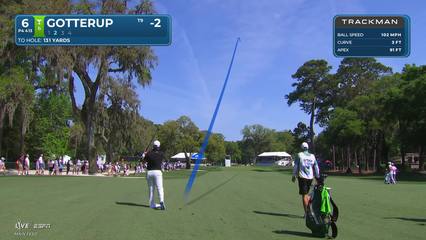 Chris Gotterup | Round 1 | 6th hole | Shot 2 | 2026 RBC Heritage