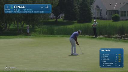 Tony Finau | Round 2 | 1st hole | Shot 4 | 2025 3M Open