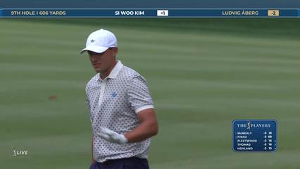 Ludvig Aberg | Round 1 | 9th hole | Shot 3 | 2026 THE PLAYERS
