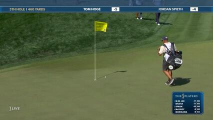 Jordan Spieth | Round 3 | 5th hole | Shot 3 | 2025 THE PLAYERS