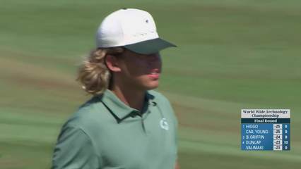 Garrick Higgo | Round 4 | 9th hole | Shot 3 | 2025 World Wide Technology