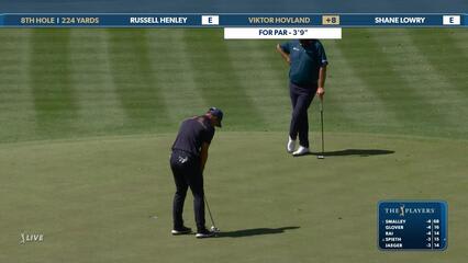 Viktor Hovland | Round 1 | 8th hole | Shot 3 | 2025 THE PLAYERS