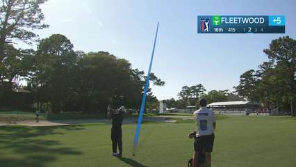 Tommy Fleetwood | Round 1 | 16th hole | Shot 2 | 2026 RBC Heritage