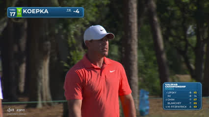 Brooks Koepka | Round 2 | 17th hole | Shot 3 | 2026 Valspar