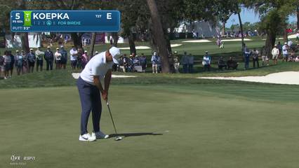 Brooks Koepka | Round 1 | 5th hole | Shot 4 | 2026 Valspar