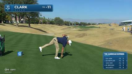 Wyndham Clark | Round 2 | 11th hole | Shot 1 | 2026 The American Express