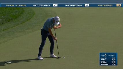 Will Zalatoris | Round 2 | 1st hole | Shot 4 | 2025 THE PLAYERS